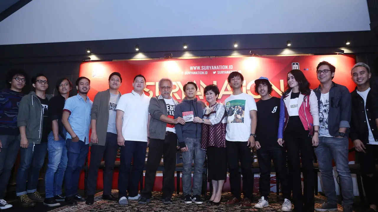 [Bintang] 5 Musisi Ternama Gelar Konser 'Suryanation Bangkit Untuk Satu'
