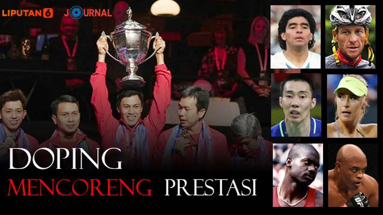 Banner Journal Doping Mencoreng Prestasi