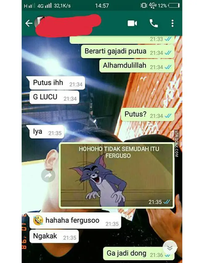 Deretan Obrolan Kocak Putus Cinta, Lucu tapi Bikin Kesal