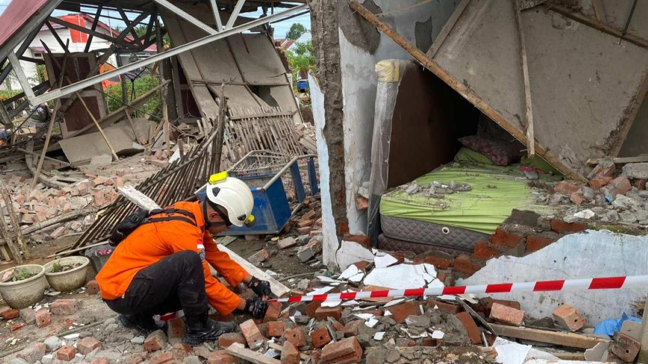 Kerusakan akibat gempa Bengkulu