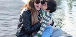 Carissa Putri seringkali membagikan tingkah lucu anaknya, Quenzino Acana Naif.