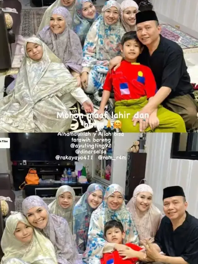 Tarawih Hingga Sahur, Ini 7 Momen Seleb Jalani Awal Bulan Ramadhan 2024