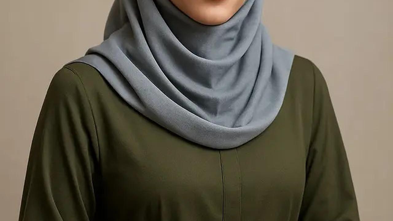 Gamis Army Cocok dengan Jilbab Warna Apa? Ini Rekomendasi dan Contohnya