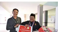 Muhammad Ja'far Hasibuan mendapatkan medali emas dari kompetisi di ajang China Shanghai International Exhibition of Inventions (CSITF) di Shanghai China pada 19-21 April 2019 (Dokumen Pribadi).