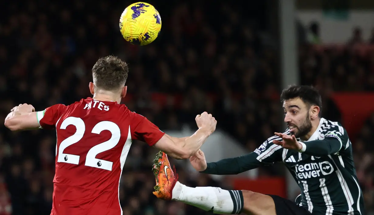 Berkat hasil ini, Manchester United tertahan di peringkat ke-7 klasemen Premier League dengan koleksi 31 poin. (Darren Staples / AFP)