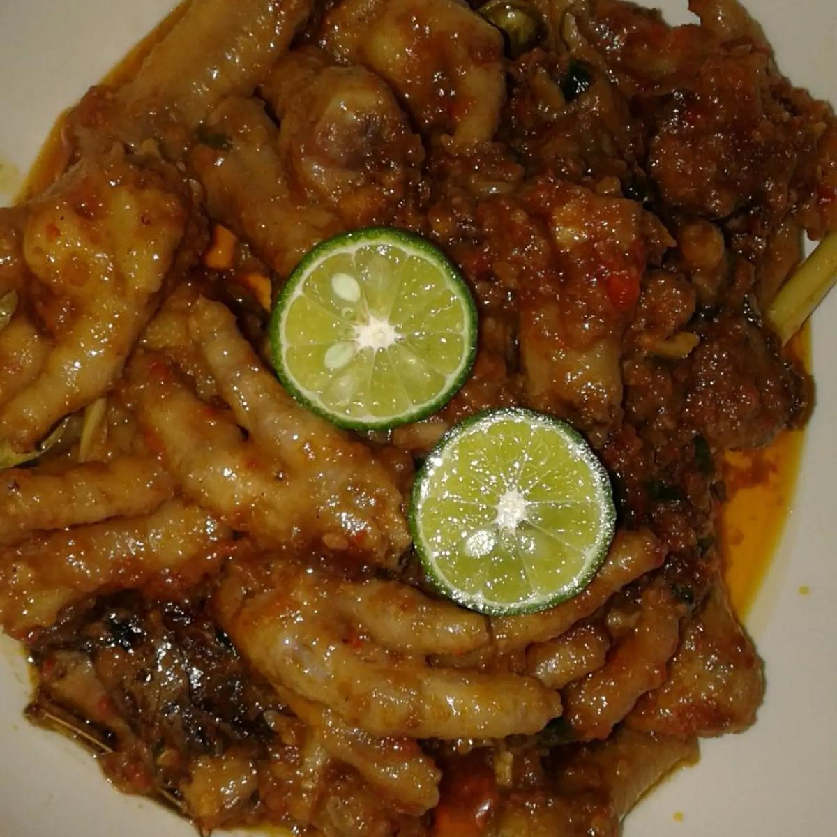 Menu Masakan Ceker Setan Asam Manis