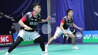 Ganda putra Indonesia, Leo Rolly Carnando/Daniel Marthin gagal melaju ke babak perempat final French Open 2022. (Foto: PBSI)