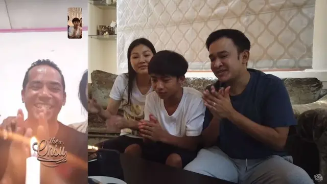 Momen Betrand Peto beri kejutan virtual untuk Ayah Kandung
