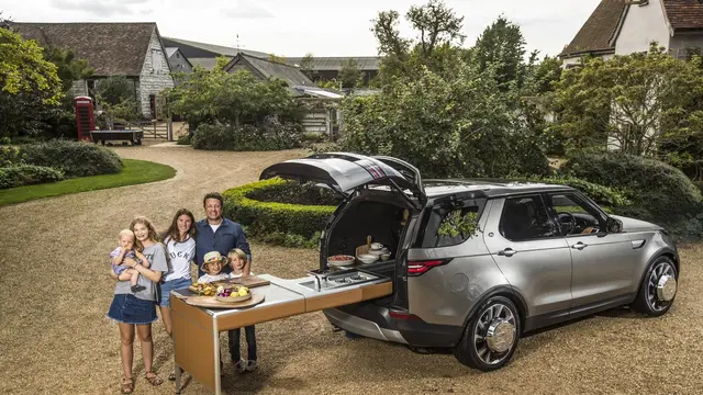 Land Rover Discovery untuk koki.