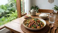 Resep Cumi Pedas Cabe Ijo untuk Stok di Kulkas, Praktis Jadi Lauk