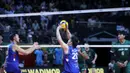 Sejak peluit awal dibunyikan, LavAni  langsung menurunkan kekuatan penuh. Kolaborasi antara setter Dio Zulfikri dengan deretan penyerang mumpuni seperti Boy Arnes, Dimas Saputra, dan legiun asing Taylor Sander membuat pertahanan Garuda Jaya kocar-kacir. (Dok. PBVSI)