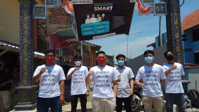Peresmian Kampung Smart dengan tema Energy Rakyat Kalahkan Corona.