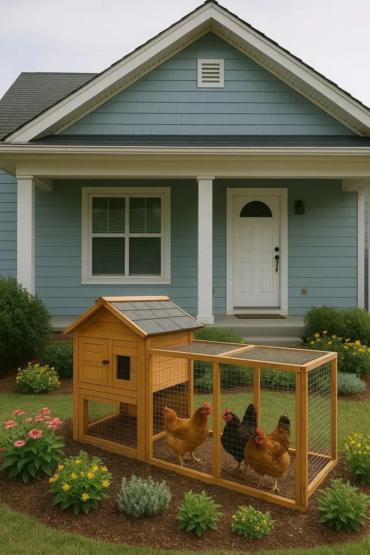 6 Model Kandang Ayam di Depan Rumah untuk Lahan Sempit, Fungsional dan Rapi