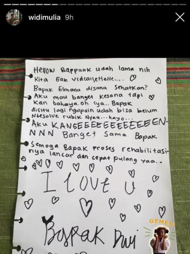 Surat Widuri Putri Dwi Sasono