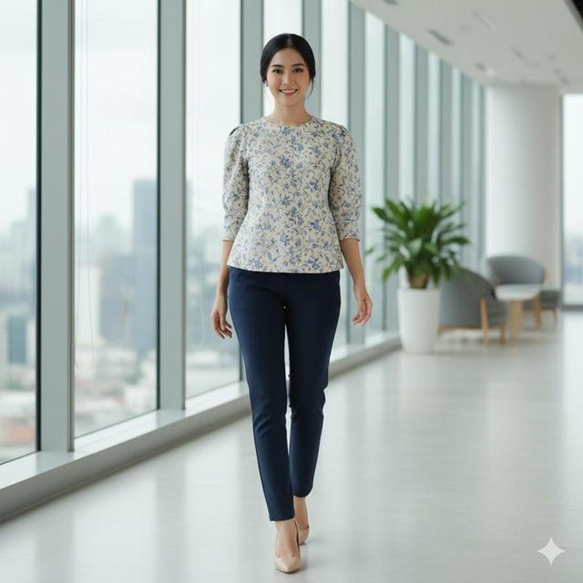 8 Model Atasan Batik Kantor 2026, Pilihan Stylish untuk Tampilan Profesional dan Tetap Elegan