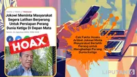Cek Fakta: Hoaks Artikel Jokowi Minta Masyarakat Berlatih Perang Persiapan Menghadapi Perang Dunia Ketiga
