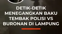 Lingkungan 10 Muara Jaya, Kelurahan Kotabumi Udik, Kecamatan Kotabumi, Kabupaten Lampung Utara, mendadak mencekam pada Selasa (25/8/2026) dini hari. Rentetan tembakan pecah saat Tim Tekab Reskrim Polres Lampung Utara hendak mengakhiri pelarian seorang buronan kasus narkoba.

Insiden adu tembak te...