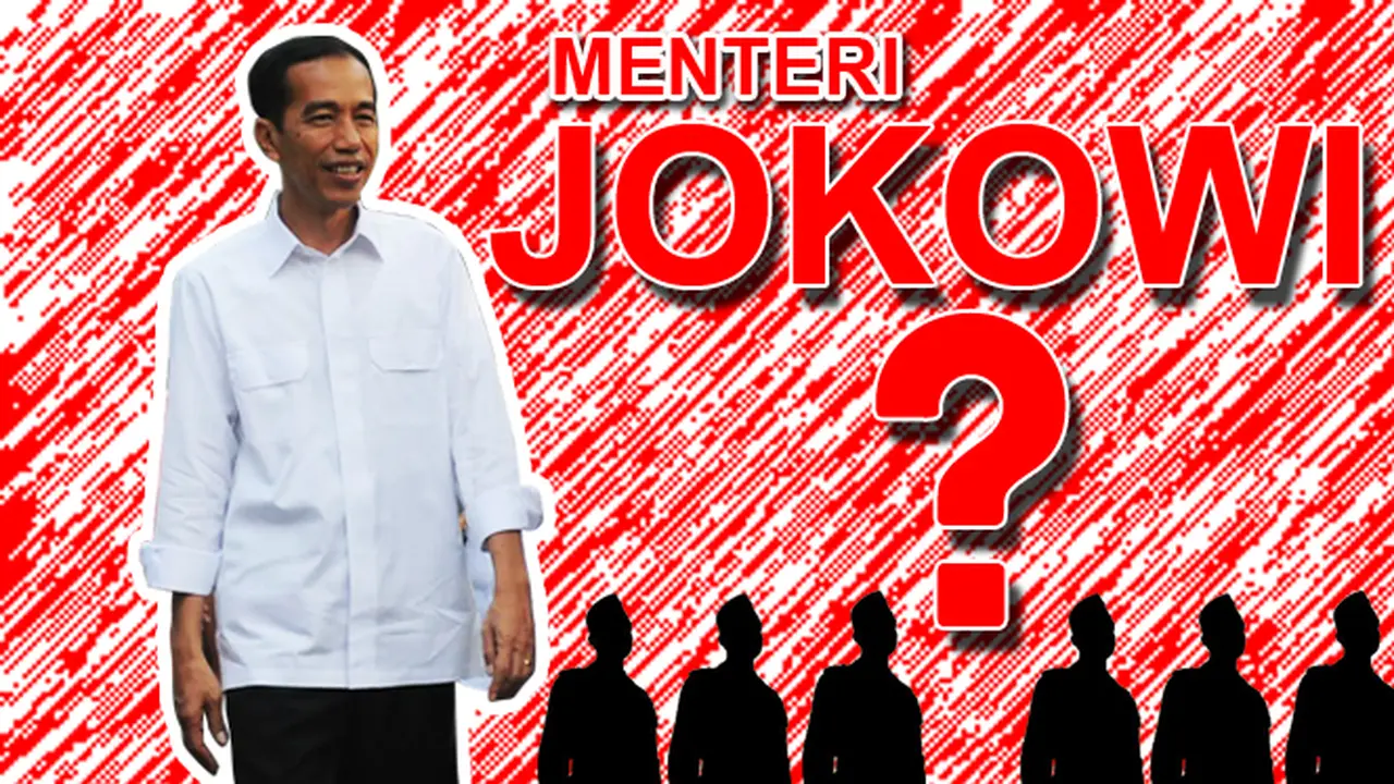 Ilustrasi Menteri Jokowi 
