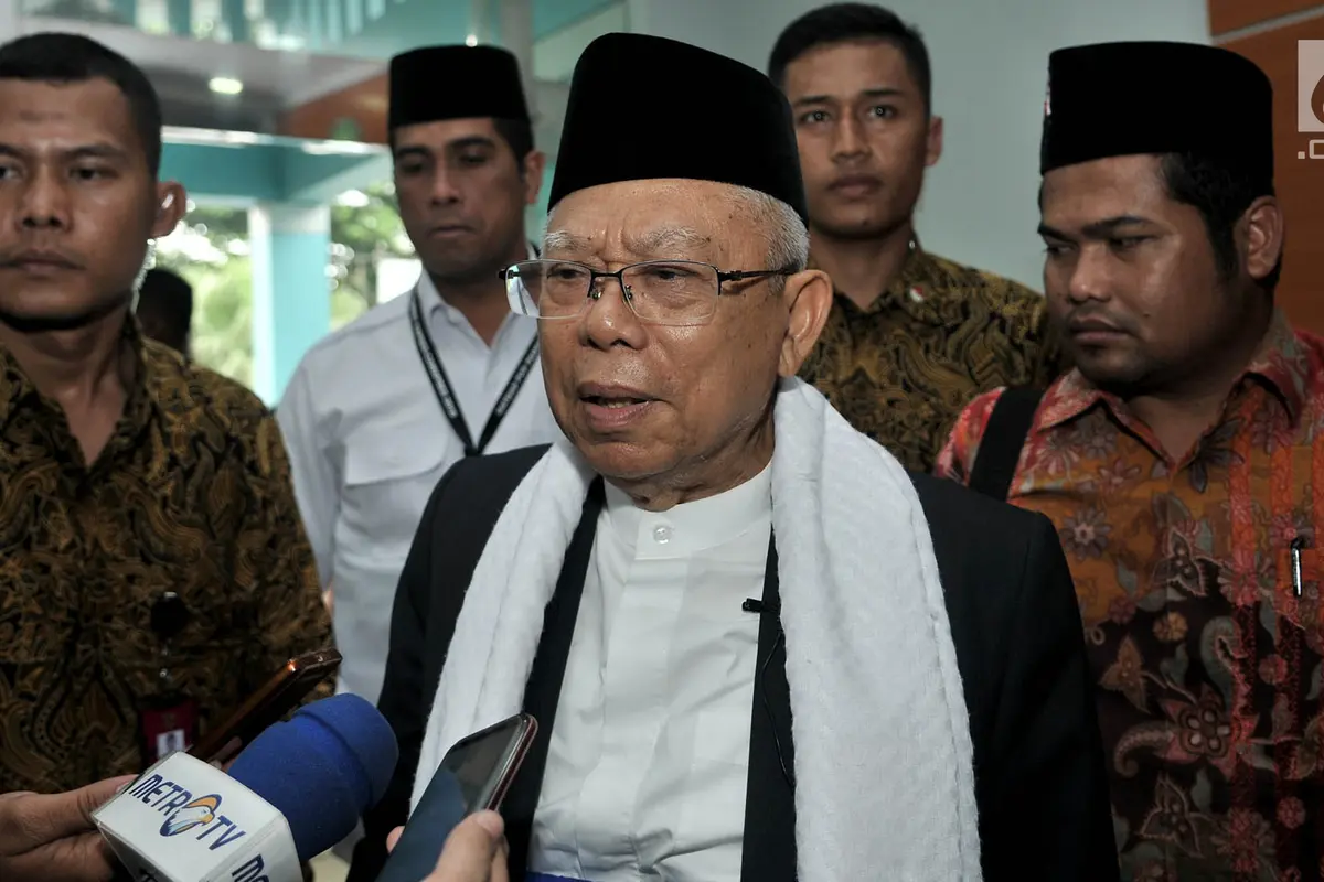 Ma'ruf Amin Hadiri Agenda Rapat Rutin MUI