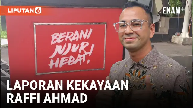 VIDEO: Raffi Ahmad Laporkan Harta Kekayaan, KPK Langsung Verifikasi