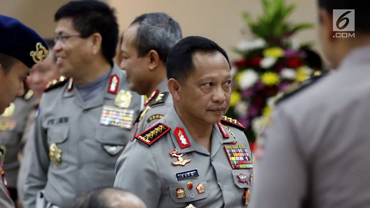 Refleksi Akhir Tahun 2017, Kapolri Tito Karnavian Laporkan Kinerja Polri