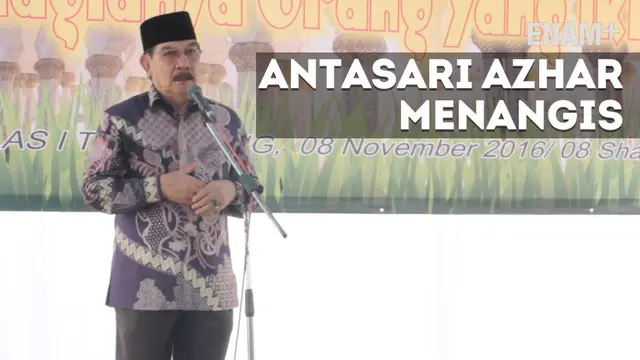 ENAM PLUS: Air Mata Perpisahan Antasari Azhar