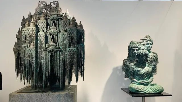 Serunya Kongkow Sambil Nikmati Ragam Karya Seni di Art Jakarta Gardens 2023