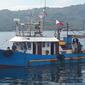 Kapal berbendera Filipina maling ikan di laut Sulawesi (Dok Foto: Humas Kementerian Kelautan dan Perikanan)