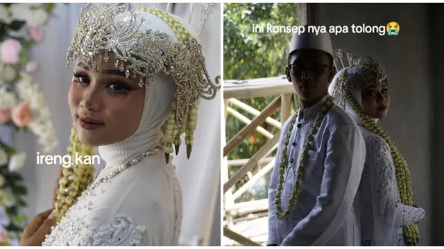 Viral Pengantin Salah Pilih Fotografer Nikahan, 6 Hasil Fotonya Bikin Elus Dada