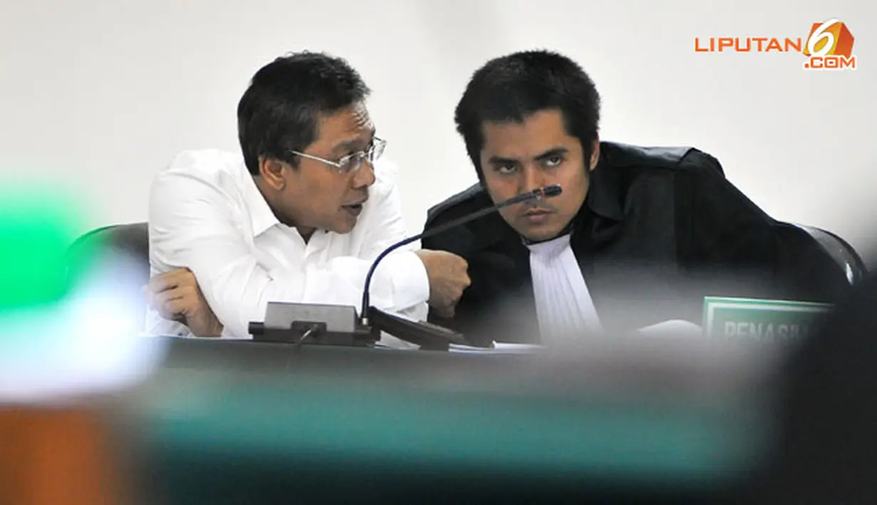 Luthfi Hasan Ishaaq (LHI), membenarkan pernah menerima uang Rp 200 juta dari Ahmad Fathanah (Liputan6.com/ Abdul Aziz Prastowo)