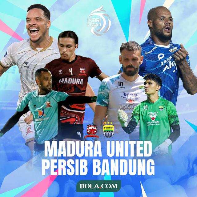 BRI Liga 1 - Madura United Vs Persib Bandung - Duel Antarlini