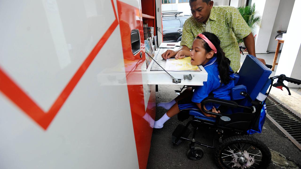 Penyandang difabel tingkatkan minat baca lewat perpustakaan keliling