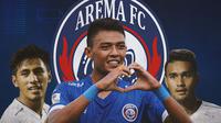 Arema FC - Pemain paling berharga di Arema (Bola.com/Adreanus Titus)