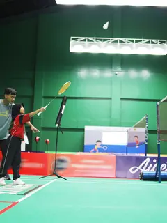 Lewat SenengMinton Jawa Tengah 2025, Aice dukung olahraga anak sejak dini.