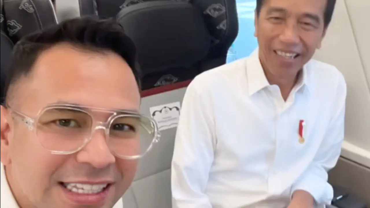 Raffi Ahmad dan Presiden Jokowi