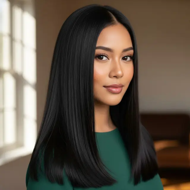 Model Rambut Panjang Lurus Tren 2026