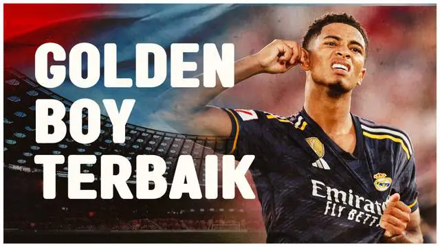 Berita video, gelandang Real Madrid, Jude Bellingham berhasil memenangkan penghargaan Golden Boy 2023.
