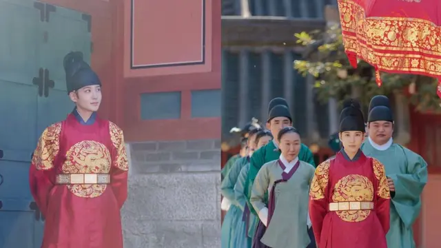 Akting Park Eun Bin sebagai raja di King's Affection