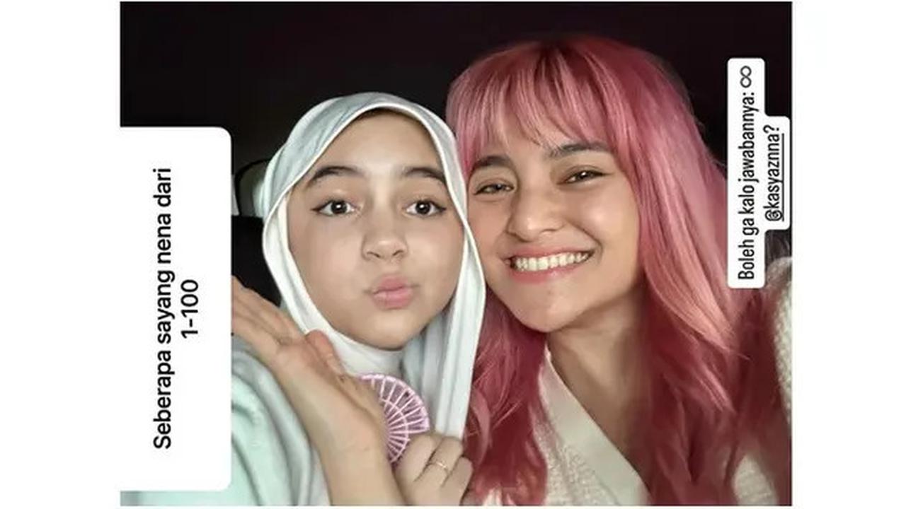 6 Potret Gaya Rambut Pink Marshanda saat Bareng Sienna, Rayakan Ultah ke-36
