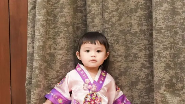 Potret Ameena (Instagram/@aurelie.hermansyah)