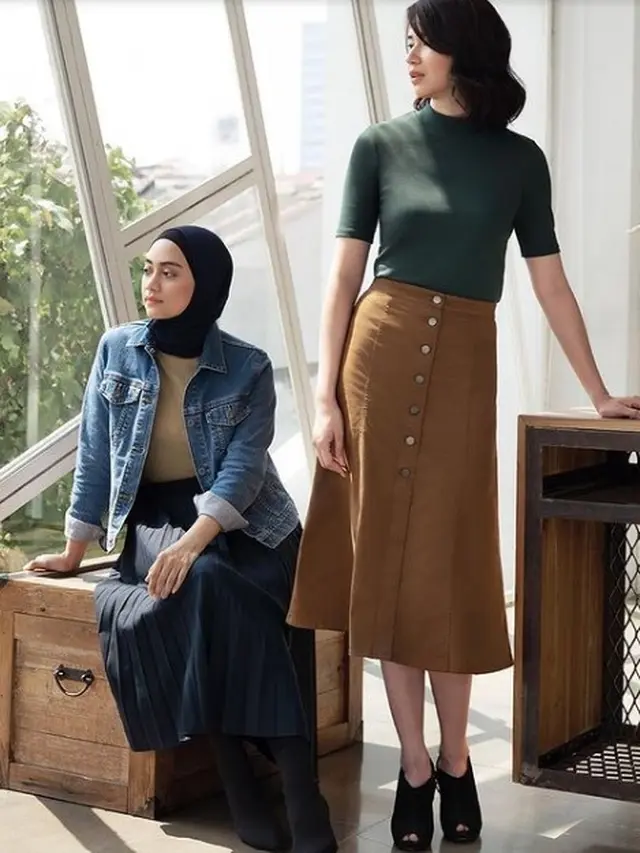 Ayudia Bing Slamet kenakan jeans (Instagram/ayudiac)