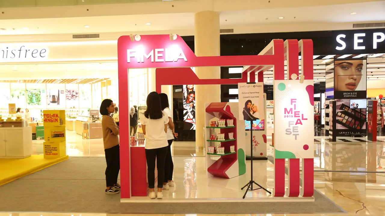 Booth Fimela di Fimela Fest 2019