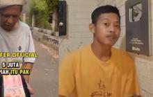 Viral Kakek Diberi Uang Rp5 Juta Ujungnya Rp200 Ribu, Penjelasan Konten Kreator jadi Omongan