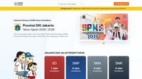 Seleksi Penerimaan Murid Baru atau SPMB telah resmi dibuka bagi calon murid baru di wilayah&nbsp;Jakarta&nbsp;untuk tahun ajaran 2025/2026. (www.spmb.jakarta.go.id)