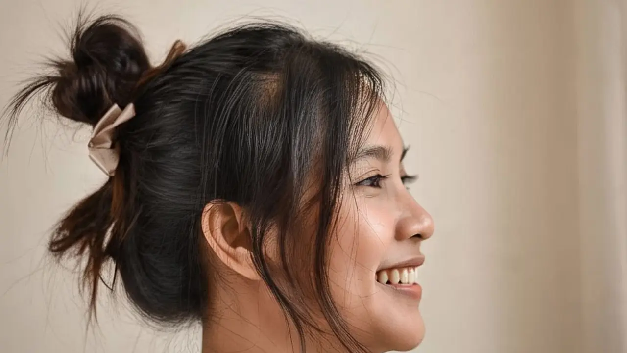 Contoh Model Sanggul Modern Simple