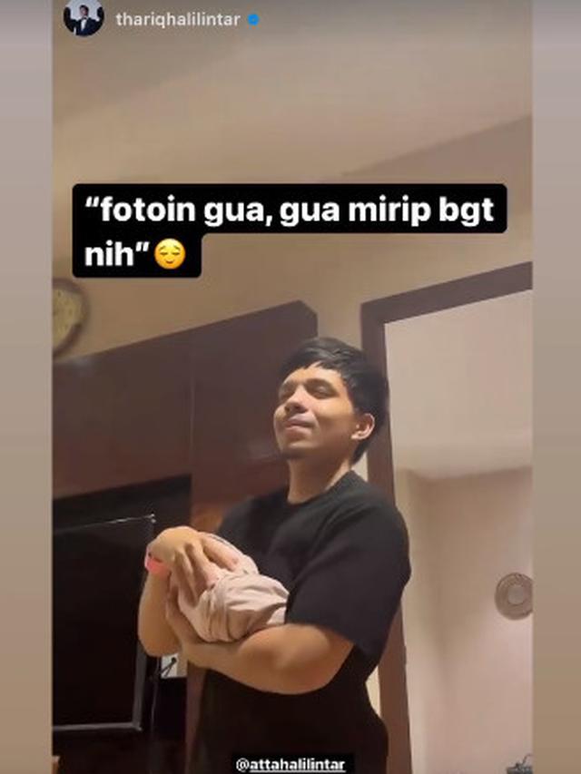 Resmi Jadi Ayah, Ini 6 Momen Atta Halilintar Gendong Sang Buah Hati