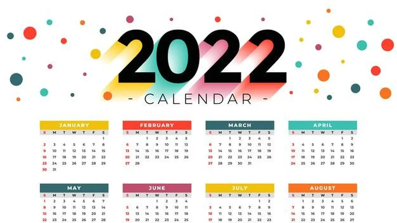 Ilustrasi tanggal merah 2022. Foto: Freepik