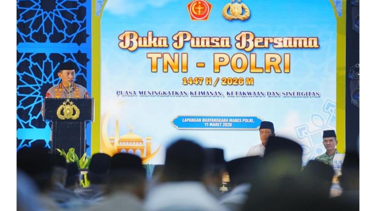 Kapolri Tegaskan TNI Polri Sukseskan Program Presiden Prabowo untuk Kemajuan Bangsa