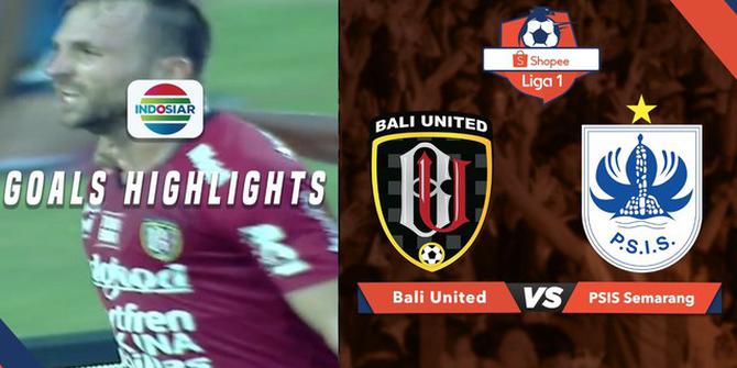 VIDEO: Highlights Shopee Liga 1 2019, Gol Tunggal Spasojevic Menangkan Bali United atas PSIS