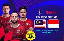 FIFA ASEAN Cup 2026 - Malaysia vs Indonesia: Modal Kemenangan pada Laga Pembuka di Vidio